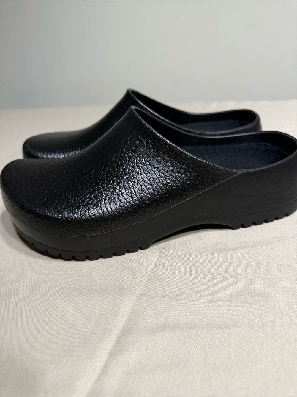Birkenstock Super Birki 2.0 Black Clogs Women’s 8 Men’s 6 EU 39 Slip Resistant - Picture 4 of 8